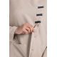 Chaqueta mcfb m/l beige con presillas