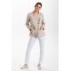 Chaqueta mcfb m/l beige con presillas