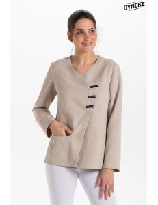 Chaqueta mcfb m/l beige con presillas