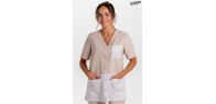 Chaqueta servicio m/c beige