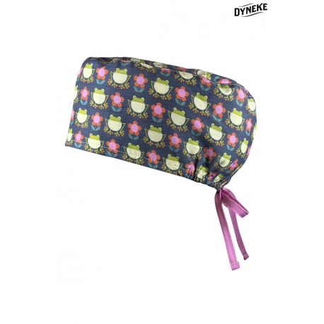 Gorro Sanidad unisex pelo largo ranitas