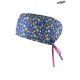 Gorro Sanidad unisex pelo largo flores colores