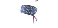 Gorro Sanidad unisex pelo largo flores colores