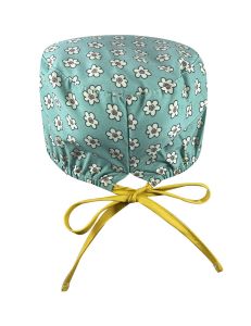 Gorro Sanidad unisex pelo corto flor liberty