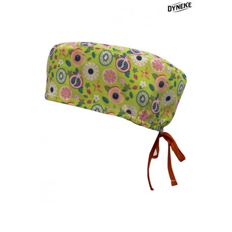 Gorro Sanidad unisex pelo corto frutas