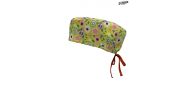 Gorro Sanidad unisex pelo corto frutas