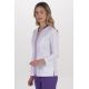 Chaqueta elástica m/l mujer detalles morado