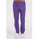 Pantalón unisex s/bolsillos morado