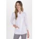 Chaqueta mujer sarga elastica m/l cruzada botones transparentes