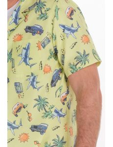 Camisa guayabera tiburon