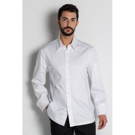 chaqueta hosteleria y comercio tipo camisa manga larga